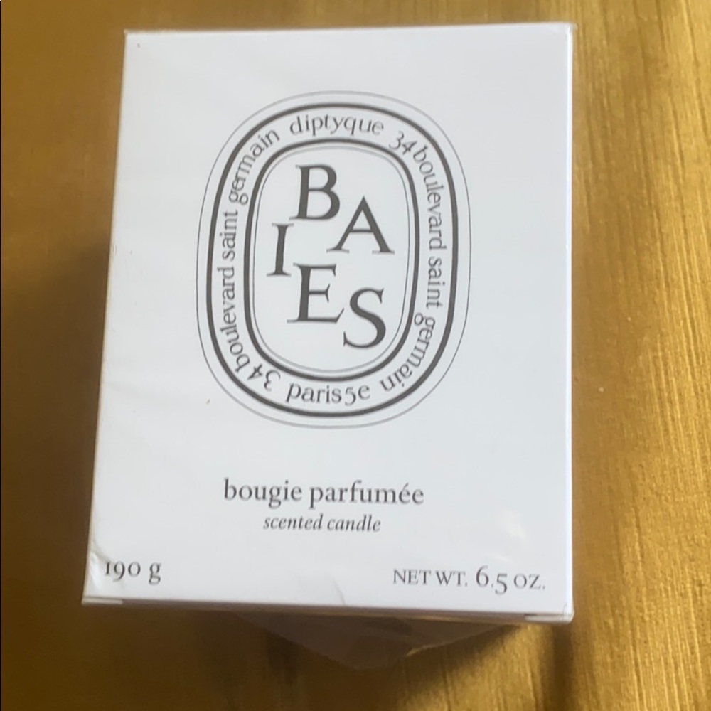 dipytique BAIES candle